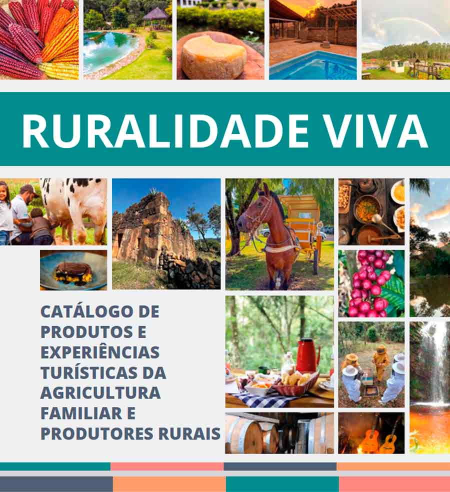 Capa do Catálogo Ruralidade Viva da Emater-MG