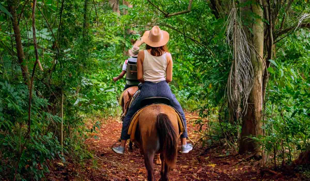 Entre as atividades do Ruralidade Viva estão trilhas e cavalgadas